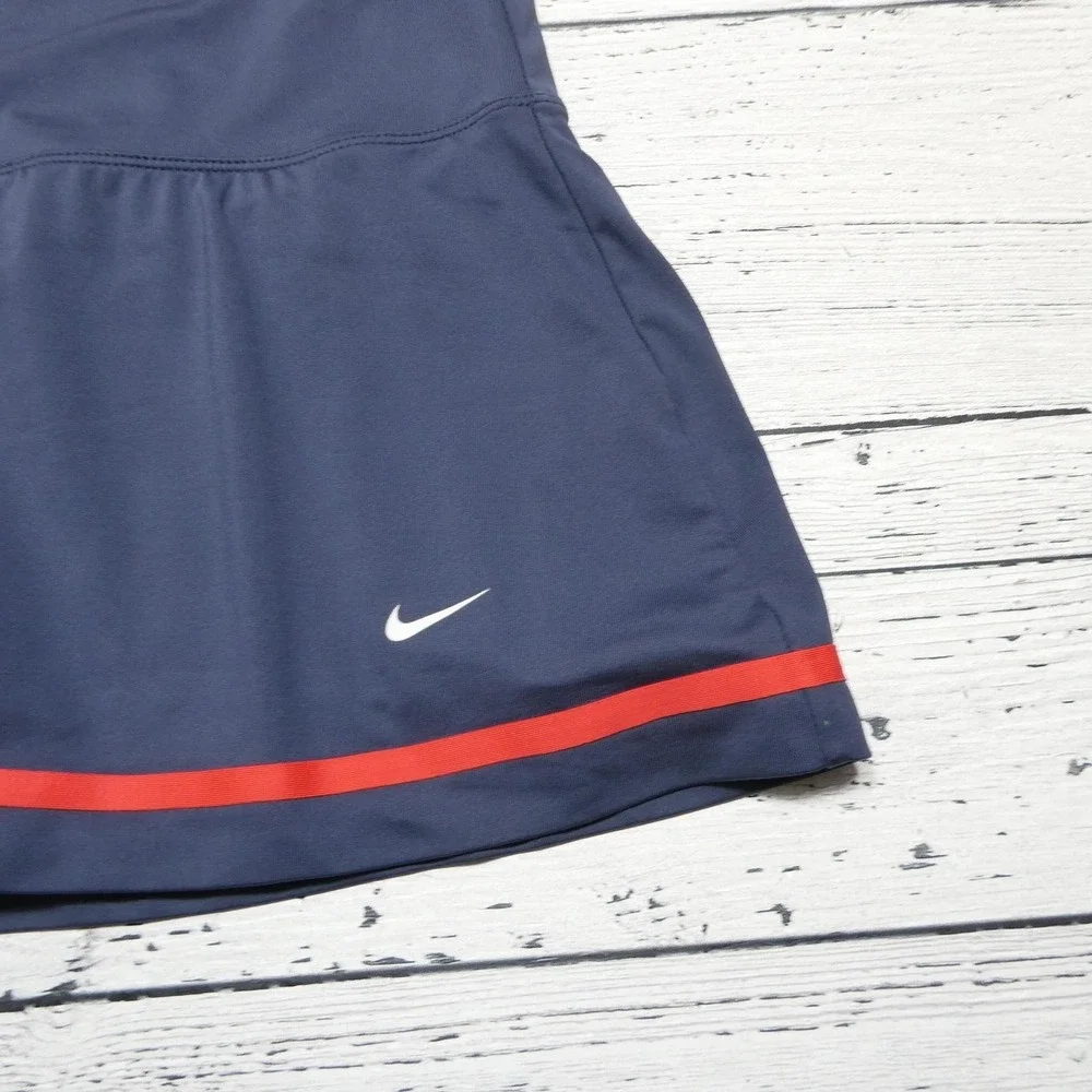 Nike Dri-FIT Skort Womens XL Blue Tennis Running Athletic Built‎ In Shorts